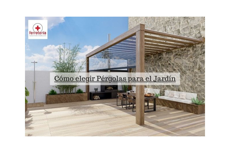 ¿Cómo elegir pérgolas para el jardín?