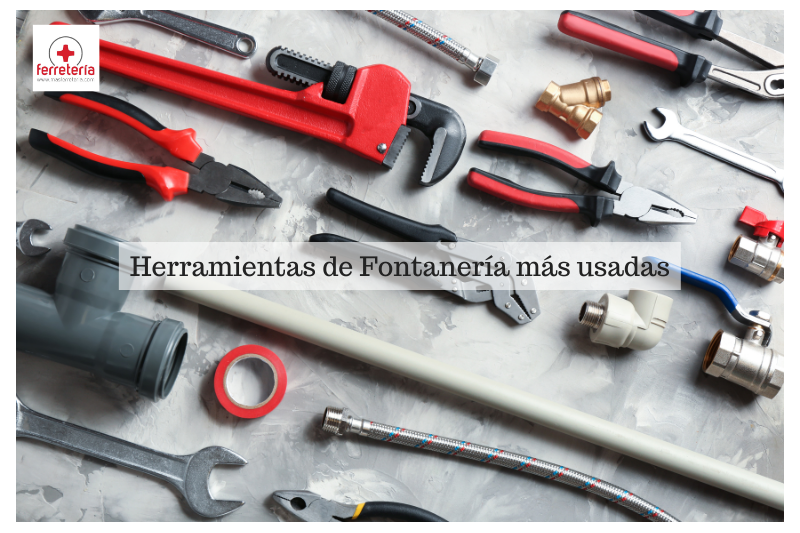 Las 15 herramientas de fontanería más usadas
