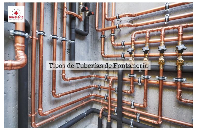 Tipos de tuberías de fontanería y su uso