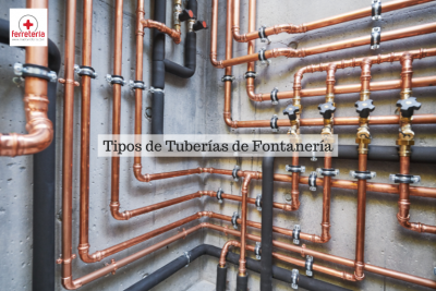 Tipos de tuberías de fontanería y su uso