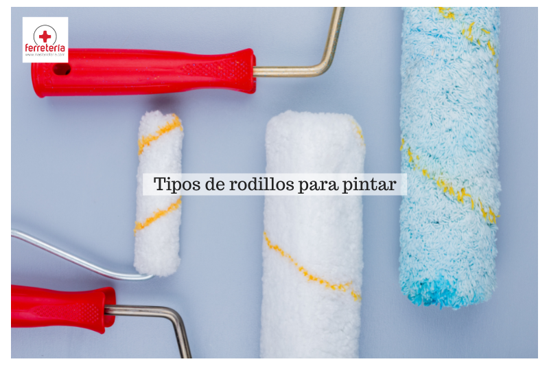 Rodillos para pintar: ¿qué tipos hay y para qué se usan?