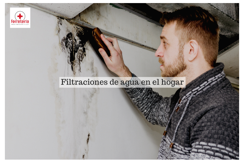 ¿Cómo detener filtraciones de agua en el hogar?