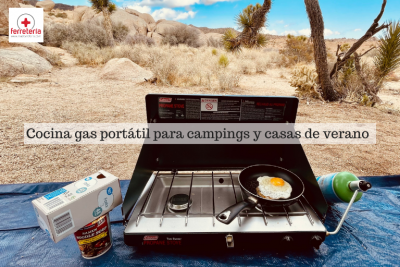 Cocina gas portátil, la mejor alternativa para campings y casas de verano