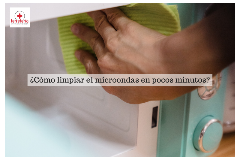 Descubre cómo limpiar el microondas en pocos minutos
