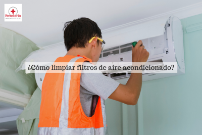 ¿Cómo limpiar filtros aire acondicionado?