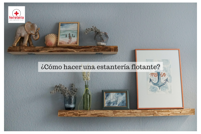 ¿Cómo hacer una estantería flotante con materiales económicos?