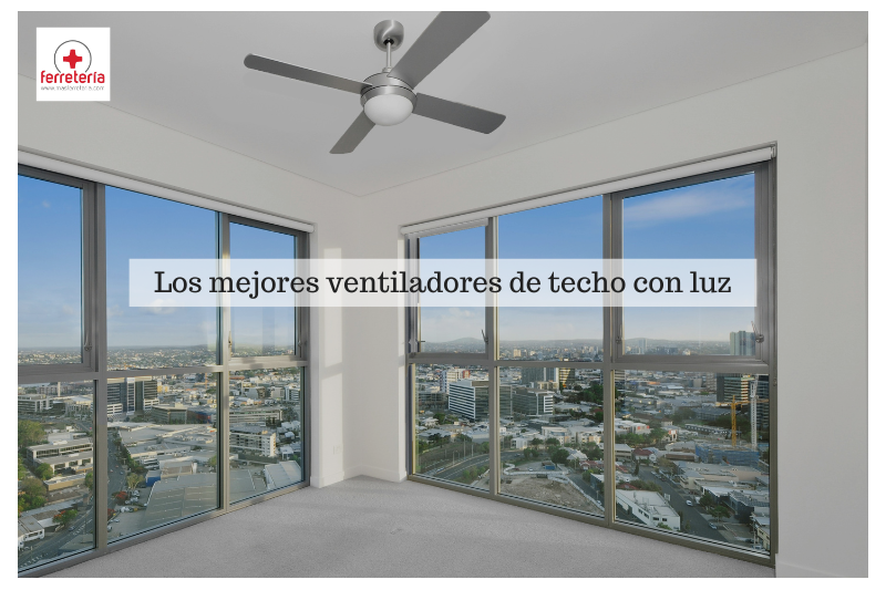 Encuentra el mejor ventilador de techo con luz en este listado