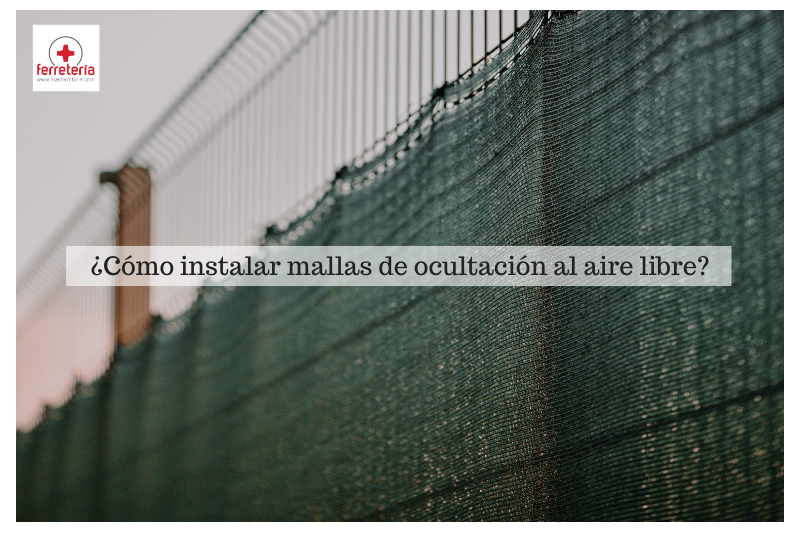 ¿Cómo instalar mallas de ocultación en un jardín o un balcón?