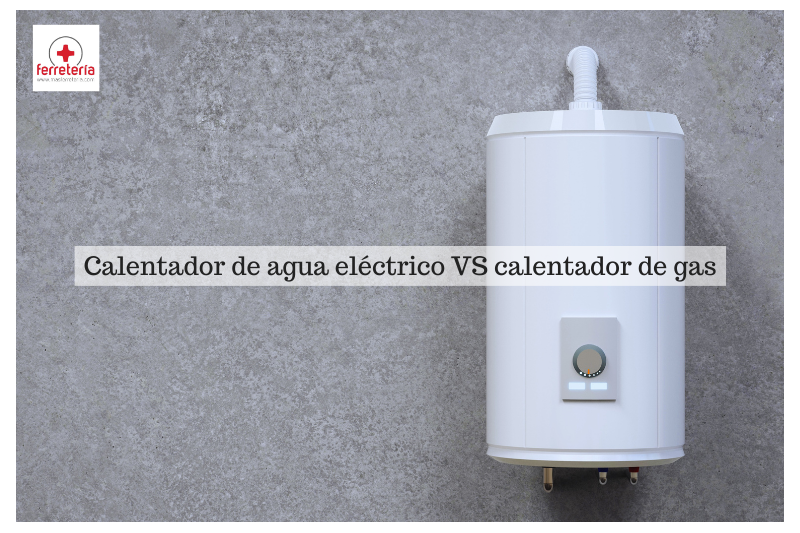Calentador de agua eléctrico VS calentador de gas