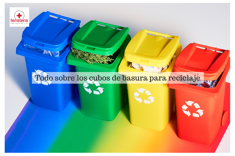 Todo sobre los cubos de basura reciclaje