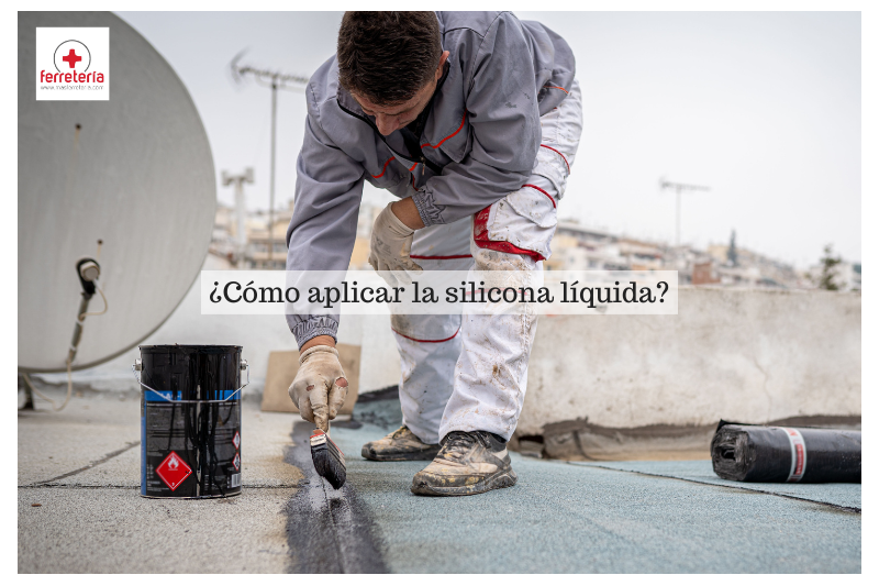 ¿Cómo aplicar la silicona líquida para impermeabilizar la terraza?