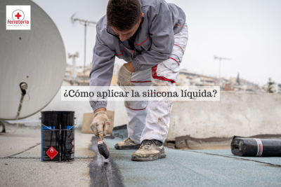 ¿Cómo aplicar la silicona líquida para impermeabilizar la terraza?